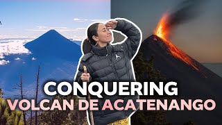 HIKING IN GUATEMALA 🇬🇹  VOLCAN DE ACATENANGO  SOFY SEFARADY [upl. by Rramed]