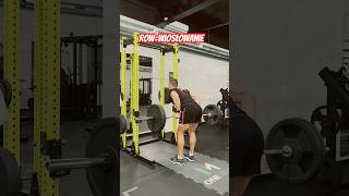 Wiosłowanie w supinacji Row Extension 💪💪 fitness gym gymmotivation [upl. by Dobson]