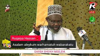 LIVE​🔴 DARSA YA RAMADHANI 11SHEIKH MSELEM BIN ALLY [upl. by Ahseneuq692]