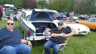 Glorious sunshine for the Thoresby Hall classic car show 2024 [upl. by Mychal734]