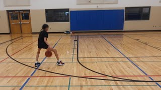 Basketball warmups before workout getting better just keep working give 100 [upl. by Inaluahek522]