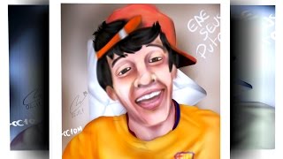 Speed Art Realistic  juliococielo CanalCanalha ANDROID [upl. by Asillam5]