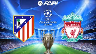 FC 24  Atletico Madrid vs Liverpool  UCL UEFA Champions League  PS5™ Full Match amp Gameplay [upl. by Tristis277]