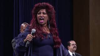 WATCH Chaka Khan performs at Aretha Franklins funeral [upl. by Dyson]