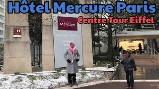 Tinggal Jalan Kaki ke Menara Eiffel dari Hotel Mercure Paris Centre Tour Eiffel  Februari 2018 [upl. by Tlevesor]