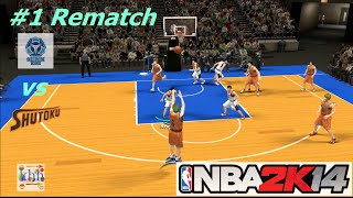 khh  NBA2k14 Kurokos Basketball vs Slam Dunk Anime Mod seirin vs shutoku 1 ล้างตา [upl. by Hess970]