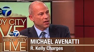 Michael Avenatti Discusses the Latest on the Current Case Against R Kelly [upl. by Nauqes]