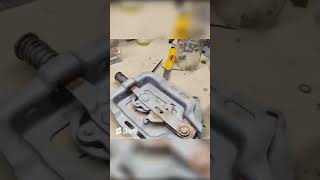 Restoring a Handbrake Mechanism carrepair auto mechanic car [upl. by Notfol]