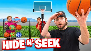 2HYPE Basketball Prop Hunt Hide and Seek [upl. by Saleem]