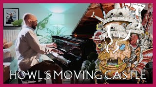 HOWLS MOVING CASTLE by Joe Hisaishi 🏰 EPIC PIANO COVER MerryGoRound of Life [upl. by Zanahs821]