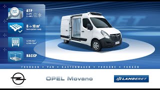 OPEL Movano fourgon frigorifique [upl. by Winthrop]