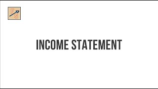 The Income Statement Explained [upl. by Weissman]