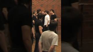 Slap training 👏 Actors school stagefight stagecombat acting stuntfight stuntcombat slap [upl. by Linnet825]