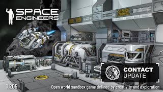 Space Engineers  Update 1205  Contact [upl. by Ennyroc]