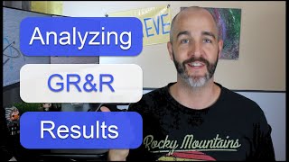 Gauge RampR  How to Analyze and Understand your Results Part 3 [upl. by Rekyr318]