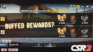 Did they just increase the PvP rewards  CSR Racing 3 New Season Early Beta [upl. by Ramsey501]