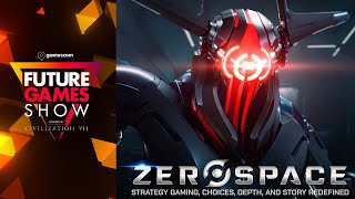 ZeroSpace Gameplay Trailer  Future Games Show Gamescom 2024 [upl. by Ateuqahs342]