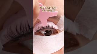 DIY Lash Lift at homeSo easy😍 iconsign iconsignlashlift lashlift [upl. by Stelmach91]