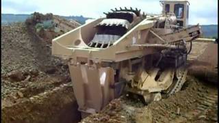 Tesmec 1475 Bucket Wheel Trencher  UK  Pipeline [upl. by Merlin]