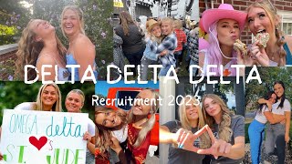 Tri delta Recruitment Video 2023 [upl. by Vidal]