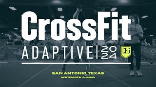 Day 1 2024 Adaptive CrossFit Games [upl. by Cissy]