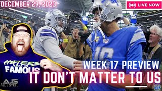 NFL Week 17 Preview [upl. by Nahc]