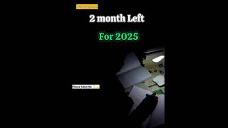 2 Month Left For 2025 ✨ motivation studyadvice explore study inspiration shorts ytshorts yt [upl. by Gnauq]