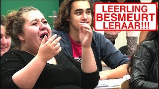 LERAAR WEET NIET HOE DIE MOET REAGEREN [upl. by Ynoble]