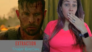 Extraction Official Trailer Reaction NETFLIX [upl. by Delaryd]