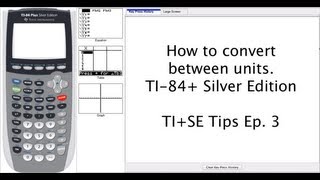 Convert between various units on the TI calculator  TI8483 Tips amp Tricks [upl. by Eneli518]