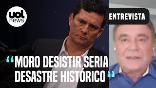 Sergio Moro deixar disputa à Presidência seria desastre histórico diz Alvaro Dias [upl. by Imeon]