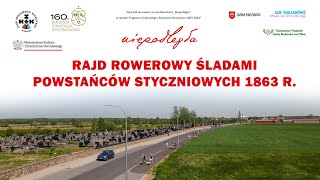 Rajd Rowerowy śladami Powstańców Styczniowych 1863 r Gmina Radzanów [upl. by Moulden]