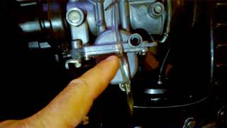 Is there fuel in my carburettor bowl KZ750E1 Rebuild 29 [upl. by Ainimre]