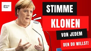 Stimme klonen in 2 Minuten  Elevenlabs KI Voice Cloning Deutsch [upl. by Haerle]