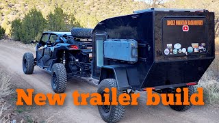 Light weight Adventure Trailer UTV overland trailer Off road camper [upl. by Pruter]