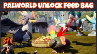 Palword How to Unlock Feed Bag [upl. by Anenahs]