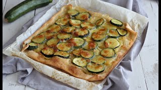 Sfogliata di zucchine e patate gustosa e veloce da preparare [upl. by Zetnahs808]