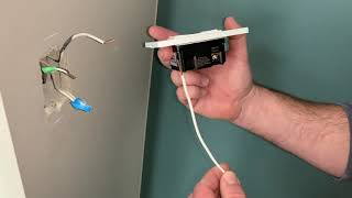 Installing a Smart Dimmer Switch w neutral wire [upl. by Vareck372]