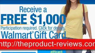 Free 1000 Walmart Gift Card How to get free Walmart Gift Card [upl. by Ause]