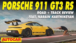 Porsche 911 GT3 RS review  Its a street legal track car  autocarindia1 [upl. by Asit]