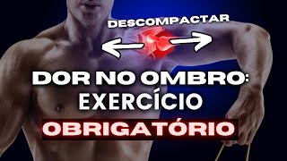 💪Exercício com toalha para descompactar e destravar o ombro🔏 [upl. by Creedon]