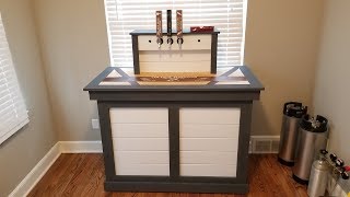 Keezer Build Timelapse with Interchangeable Herringbone Top [upl. by Leay500]