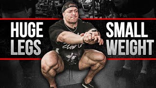 Work SMARTER Build Bigger Quads With Lighter Weights [upl. by Dugald]