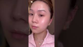 Using the bubbling face mask 🫧 kbeauty [upl. by Etolas]