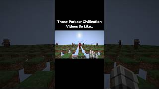 Minecraft Parkour Civilization Moment [upl. by Adlitam]