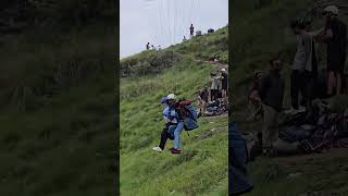 Paragliding Takeoff Pokhara 🪂🇳🇵Paragliding Sarangkot Pokhara Nepal [upl. by Yltnerb559]