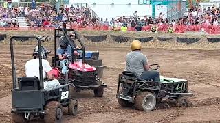 Polk County Fair 2022 Demo Derby  Yard Tractors [upl. by Icart]