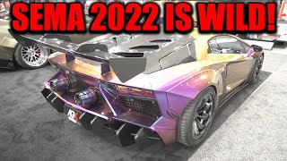 SEMA 2023 BROUGHT OUT THE BEST BUILDS IN THE WORLD  SEMA DAY 1 [upl. by Suoilenroc]