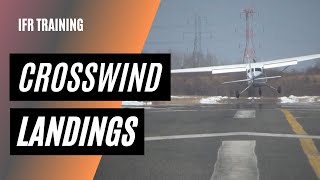 Mastering the Crosswind Landing  Side Slips and Crab  How to Land an Airplane [upl. by Leahcimnaes]