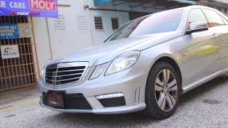 Mercedes W212 convert to E63 Bodykit [upl. by Ribble]